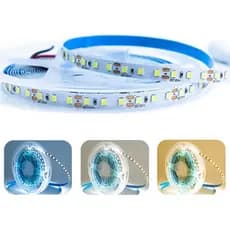 Fita Led 2835 6000k/3000k 5mts 10w/m 120 Leds/m 12v Ip20 Luz Branco-neutro 4000k