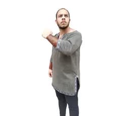 Túnica  Medieval Masculino suede