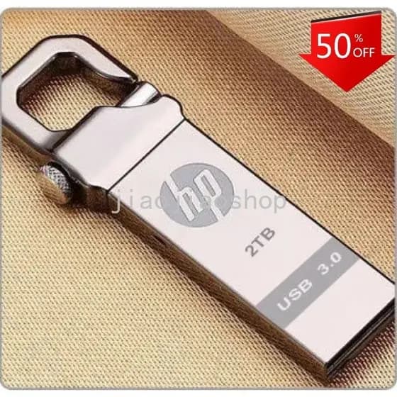 2TB USB 3.0 Pendrive Metals Flash Drive À Prova D'água De Alta Velocidade