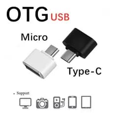 Adaptador Portátil Micro USB2.0 Tipo C USB 3.0 Conversor OTG Telefone Android