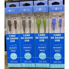 Cabo Carregador Tipo C Para Samsung S8 S9 S10 Cabo Tipo C Turbo Reforçado Original Inova