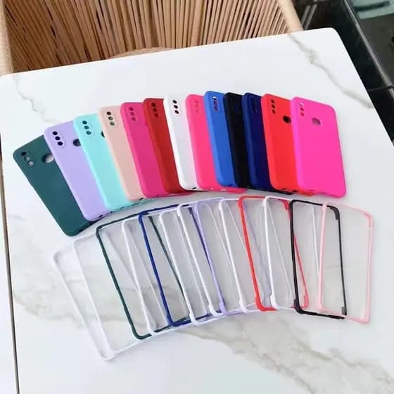 Ultra Thin 360 Full Protection Shockproof Hard Case For Samsung Galaxy A01/A11/A21S/A31/A51With Tempered Glass