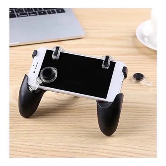 Suporte Controle Gamepad 5 em 1 Gatilho L1 R1 Analogico Celular Jogos Freefire Pubg - Envio Rápido