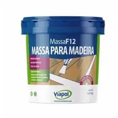 massa f12 para correção em madeiras 400 g viapol