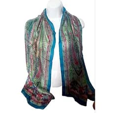 scarf lenço indiano em seda pura importados