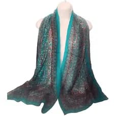 scarf lenço indiano echarpe em seda pura importados