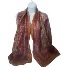 Scarf lenço indiano em seda pura importados