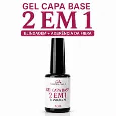 Gel Capa Base 2 em 1 – Blindagem Estrutural,Aderência da Fibra ,Alta Resistência Europa Nails 10 ml