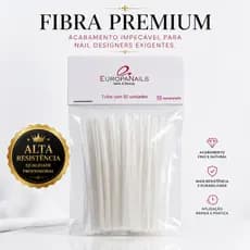 Fibras Tufos Para Unhas Gel Acabamento Fino E Natural e Resistente Pc 50 /100 Unidades Europa Nails