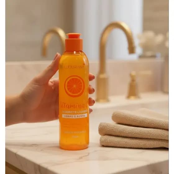 Sabonete líquido com  Vitamina C - 200ml