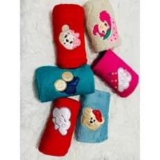 Manta Cobertor bebe infantil bordada