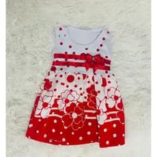 Vestido Floral de bebe menina
