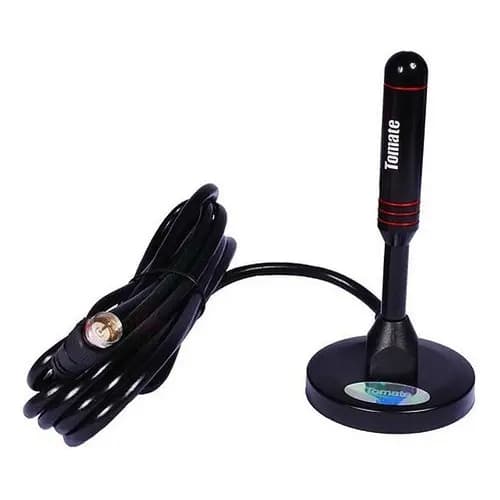 Antena Tv Digital Hdtv 4k Fm Dtv 100p Aquário 2,5m Nacional
