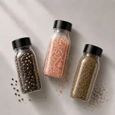 Kit Potes Tempero 120ml/200ml/300ml Reforçado + Etiquetas tempero + ENVIO IMEDIATO