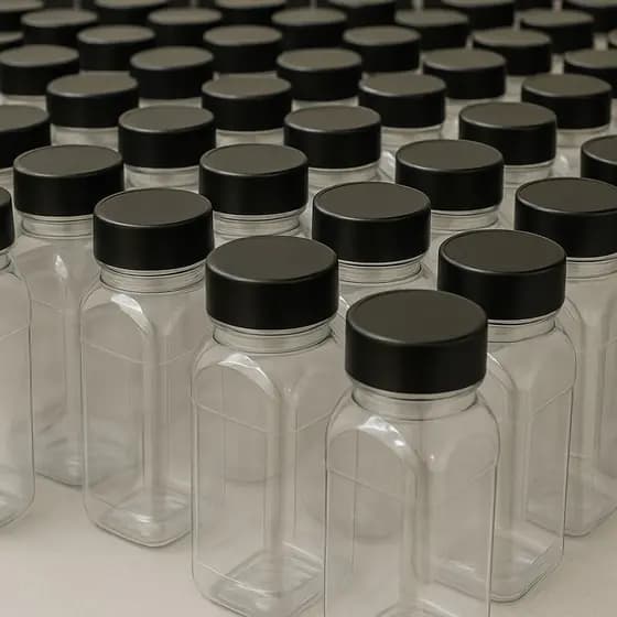 50x Garrafinhas Pet 200ml/300ml/500ml c/ Tampa Garafa p/ Sucos e Caldo de Cana Direto da Fábrica