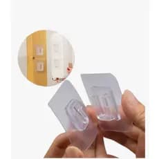 Vittak Kit 3 Suporte Parede Adesivo Gancho Pendurar Universal Multiusos Cor Transparente