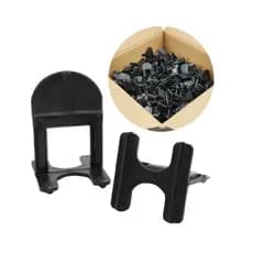 Espaçador Para Porcelanato Piso 100 Pçs Black