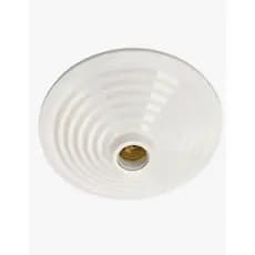 Plafon Plástico Branco Soquete E 27 Pavilonis 19cm