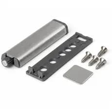 KIT Pulsador Click Fecho Toque Magnetico Push To Open Premium Para Portas E Gavetas MDF