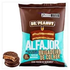 Alfajor Com Whey e Pasta de Amendoim Brigadeiro de Colher 55G Dr. Peanut