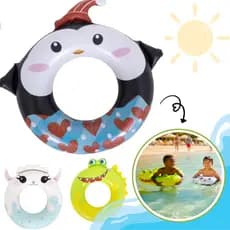 Boia Inflável 60cm Flutuante para Crianças de Animais Verão Decoração Piscina Inflável