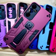 Capa Capinha Para Samsung A15 / A55 / A35 / A25 / A05 / A05S / A12 / A32 4G  Anti impacto com suporte magnético e mesa