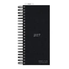 Agenda Comercial 2027 Executive Preta Espiral 119x275mm