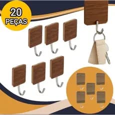 kit  Ganchos de parede auto adesivo  resistente a agua