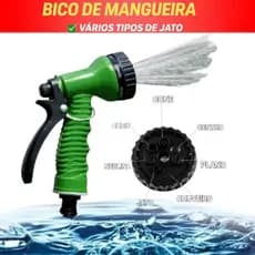Esguicho bico para mangueira univesal 8 funções ajustavél