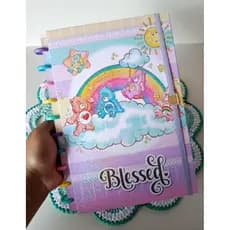 Caderno de disco personalizado Ursinhos Carinhosos/Universitário(10 discos)/Tamanho A5(8discos)