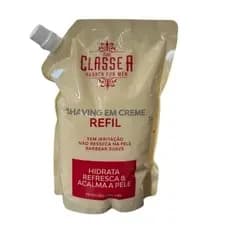 Shaving Em Creme Classe A Refil 1kg Hidratante & Refrescante Pra Fazer Barba Pezinho E Navalhado