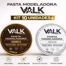 10x Pomada Modeladora Valk Varios Modelos 150g Revenda Barbearia Atacado