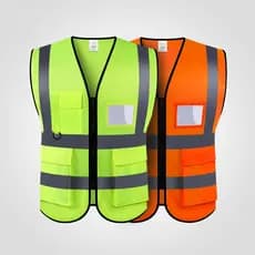 16 Cores Colete Reflexivo De Alta Visibilidade Pano De Segurança Aviso Fluorescente Workwear Com Bolso Jaqueta Da Motoci