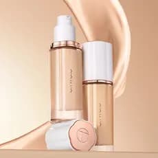 OTWO.O Soft Mist Lock Maquiagem Base Líquida Clear Hold Maquiagem Base Líquida Hidratante Natural