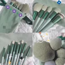 Pincel conjunto de maquiagem 13 pincéis de maquiagem sombra Blush pó solto alto brilho contorno lábio escova ferramentas