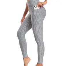 Calça Legging Cintura Alta Bumbum Franzido Anticelulite
