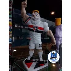 BONECO MASCOTE TIME DE FUTEBOL - IMPRESSÃO 3D