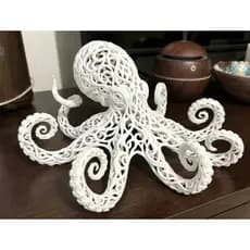 olvo Decorativo em Impressão 3D | Escultura Moderna | Decoração para Sala, Escritório e Ambientes Sofisticados