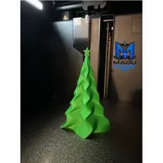 Árvore de Natal Decorativa 3D Moderna | Enfeite Natalino Minimalista | Decoração de Mesa | Impressão 3D