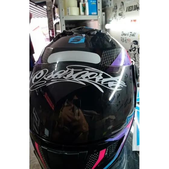 adesivo osascorte viseira para moto