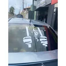Adesivo De Rap Gueto Racionais Mcs Para-brisa Caminhão Carro