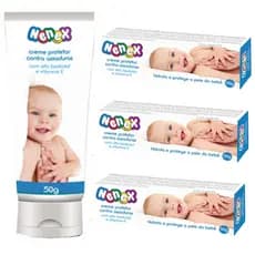 Kit 3 Pomadas Nenex Para Bebe Assadura 50g