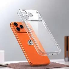 Capa Transparente Capinha Anti-Impacto IPhone 17 Pro Max, 17 Normal, 17 Air, 17 Pro Alta Qualidade