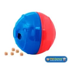 Comedouro Lento Brinquedo Bola Dispenser para Ração ou Petisco Interativo Enriquecimento Alimentar PetBall Redondog
