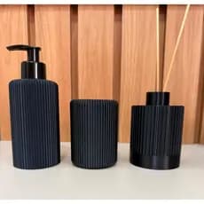 Kit Higiênico de Luxo para Banheiro e Lavabo com Design Sofisticado