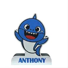 Baby Shark - Figure Personalizado com Nome