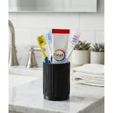 Porta Escova de Dente Organizador para Banheiro | Porta Utensílios Multiuso Moderno