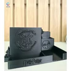 Organizador de Mesa Harry Potter Porta-Canetas com Divisórias