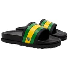 Chinelo masculino slide de diversas cores leve e confortável