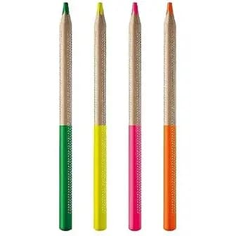 Lápis Marca Texto Neon - Tris
